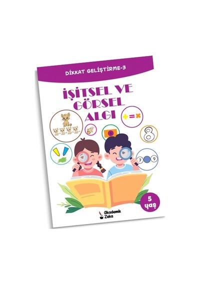 Akademik Zeka 5 Yaş Dikkat Geliştime Seti