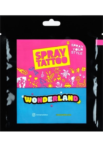 Wonderland City Pack Geçici Dövme Şablon Seti 28 Desen