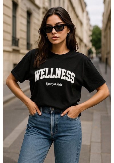 Kadın Oversize Tişört Çok Renkli