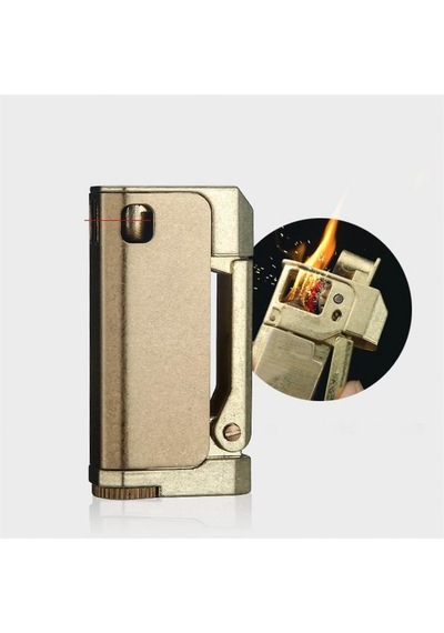 Anka Retro Benzinli Bcz474 Muhtar Çakmağı Otantik Sarı