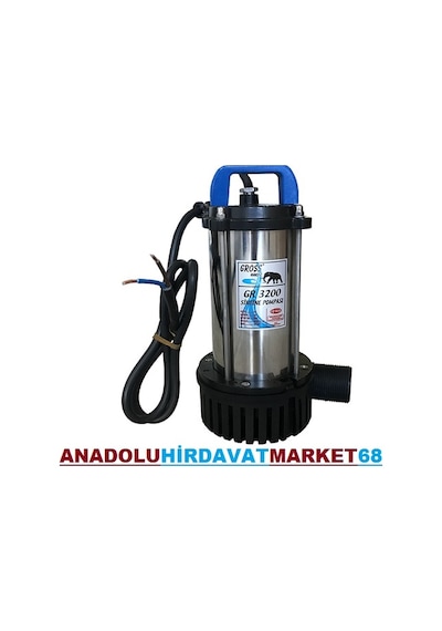 Gross 12Volt Dalgıç Pompa Süt Çekme Pompası Su Çekme Dalgıcı