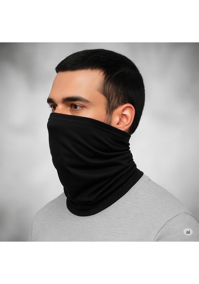 Termal Boyunluk, Premium Dikişsiz Motosiklet Bandana, Turuncu Standart
