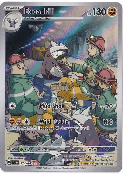 Excadrill 174 - Pokemon Temporal Forces - Pokemon Kartı Mint