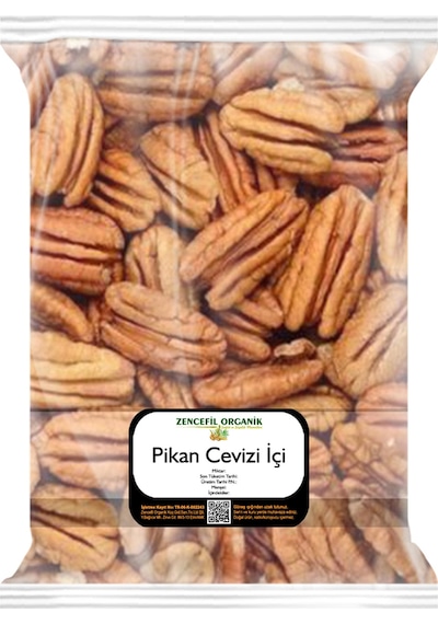 Pikan Cevizi Içi 100 Gr. Pecan Nut Kabuksuz Pikan Iç Pikan Ceviz 100 G