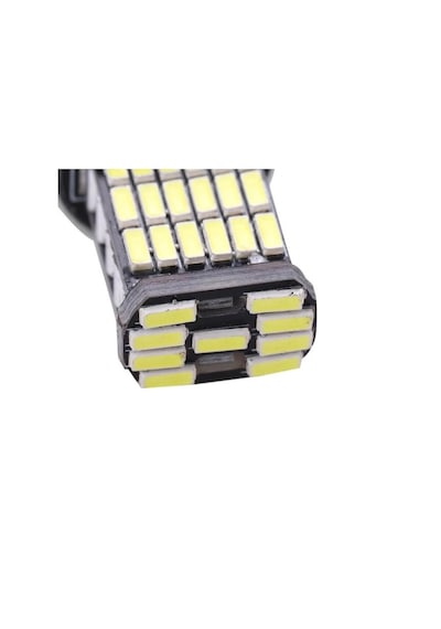 Sisa Ba15S 1156 P21W 45 Led Geri Vites Sinyal Stop Ampulü 2 Adet 1 Takım Beyaz