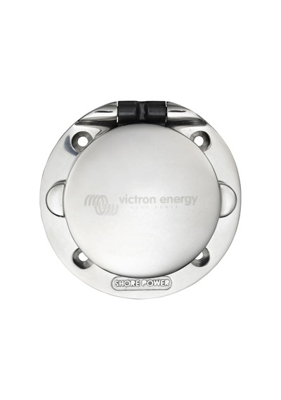 Victron Power Inlet 16a 250v Cee 2p+e Paslanmaz Çelik Kapaklı Ip56 Dış Elektrik Giriş Soketi