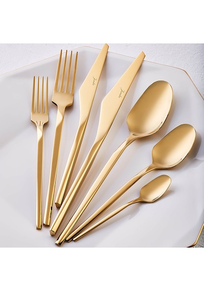 Jumbo 5100 Quartz Titanyum Gold Ckb Set 84 Prç 12.Kişilik Diğer