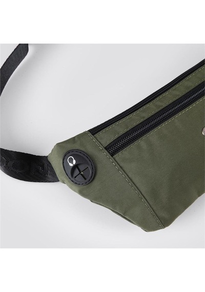 Anka Ççs 31414 Slim Sport Bel Çantası Yeşil Tek Renk