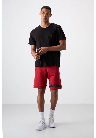 Air Jones Tommy Life Albie Kırmızı Standart Kalıp Erkek Şort - 81241 Kırmızı