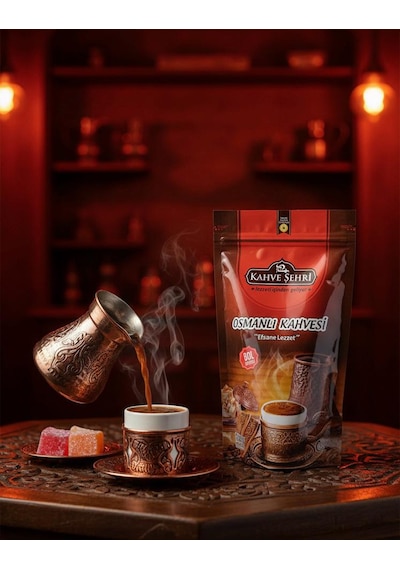Kahve Şehri Osmanlı Kahvesi Kavrulmuş Öğütülmüş 165 G