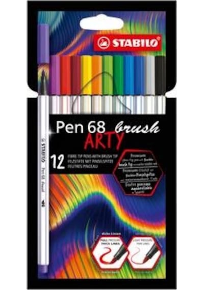 Stabilo Arty Brush 68 Set 12Li N 568/12-21-20