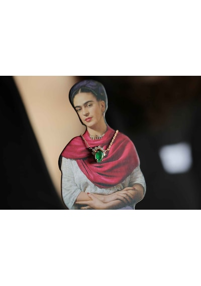 Reis Kuyumculuk T9290 Frida Emerald Altın  Kolye