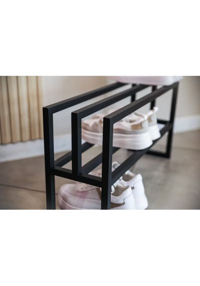 Aju Endüstriyel Metal Ayakkabılık Şık Modern Koridor Ayakkabı Rafı Dayanıklı Metal Stand Dolap İçi Raf Siyah Aju Endüstriyel Metal Ayakkabılık Şık Modern Koridor Ayakkabı Rafı Dayanıklı Metal Stand Dolap İçi Raf Siyah
