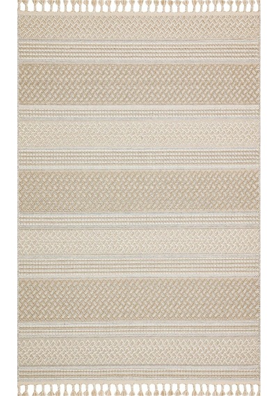 Eko Halı Soho Sh 05 Beige Hav Toz Vermez Hasır Dokuma Modern Makine Halısı Bej