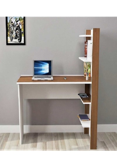 Mydesign Raflı Çalişma Masası Kiraz Amerikan Kiraz