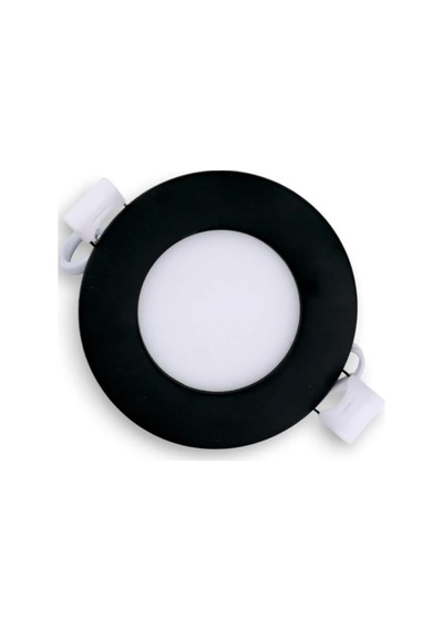Tek-iş Sıva Altı Led Panel Spot 3 Watt, Siyah Gövde, Gün Işığı 4000k Diğer