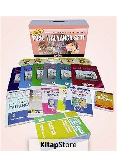 İtalyanca Seti 13 Kitap 6 Cd - Kolektif