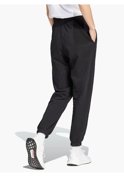 Adidas Essentials Small Logo French Terry Cuffed Kadın Eşofman Altı Jd7999 Siyah
