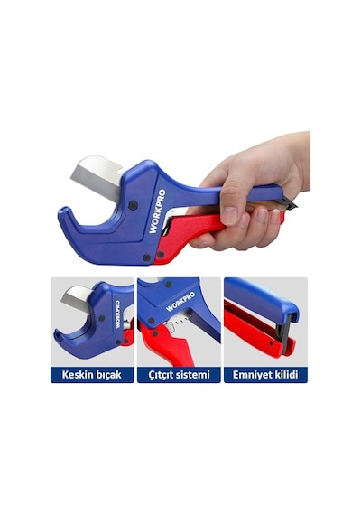 Wp301006 42mm Profesyonel Pprc Plastik Boru Kesme Makası