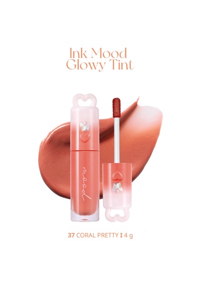 Perıpera Ink Mood Glowy Tint 37 Coral Pretty