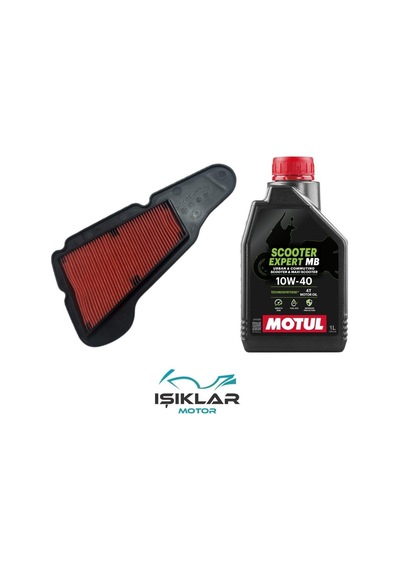 Yamaha Delight 115 Motul Yağ Ve Hava Filtre Bakım Seti Bs0035