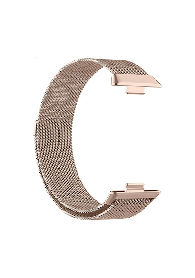 Zore Huawei Watch Fit 3 Krd-01 Metal Kordon-rose Gold