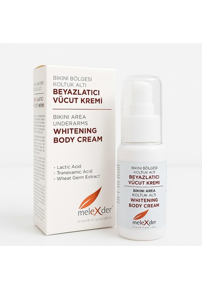 Melexder Beyazlatıcı Vücut Kremi 50 ML