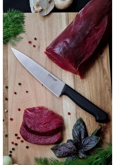 Stevig Solid Mini Şef Bıçağı 15 Cm Siyah St-400.002 Siyah