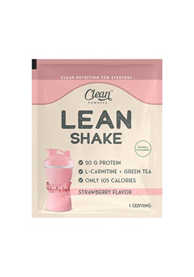 Clean Powders Lean Shake 30 Gr 10 Saşe - Çilek çilek