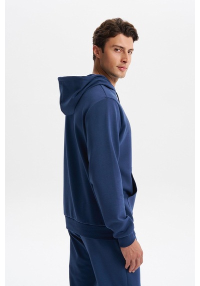 AR-MA Arma Erkek Slim Fit Baskılı Kapüşonlu Kanguru Cepli Interlok Sweatshirt %80 Pamuk %14 Polyester %6 Elastane K30254685202 İndigo-i1 AR-MA Arma Erkek Slim Fit Baskılı Kapüşonlu Kanguru Cepli Interlok Sweatshirt %80 Pamuk %14 Polyester %6 Elastane K30254685202 İndigo-i1