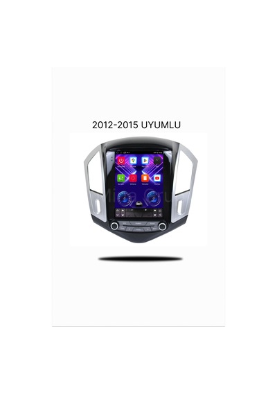 Snp Serisi Chevrolet Cruze 2013 - 2015 Uyumlu 9.7 İnç Tesla Ekran Android Multimedya 6-128 Gb Hafıza Carplay & Android Auto Geri Görüş Kamerası li 9.7''