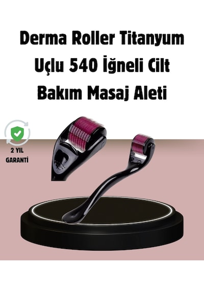 Dermaroller Titanyum 540 İğneli 1 Mm Cilt Yenileme Ve Anti Aging Etkisi diğer