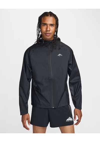 Nike Cosmic Peaks Storm-fıt Adv Erkek Koşu Ceketi Su Ve Rüzgar Geçirmez Siyah