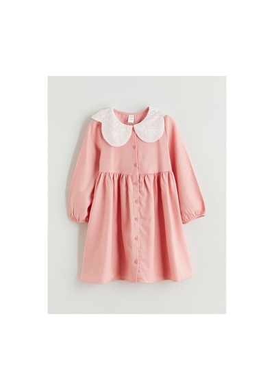 LC Waikiki Alıta Cıty Farkıyla Lcw Kids Pembe Gabardin Nakışlı Kız Çocuk Elbise Pembe - 928242810 Pembe LC Waikiki Alıta Cıty Farkıyla Lcw Kids Pembe Gabardin Nakışlı Kız Çocuk Elbise Pembe - 928242810 Pembe