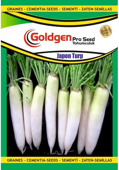 Goldgen Japon Turp Tohumu 1 Paket