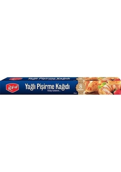 Roll-Up Pişirme Kağıdı 8 Metre