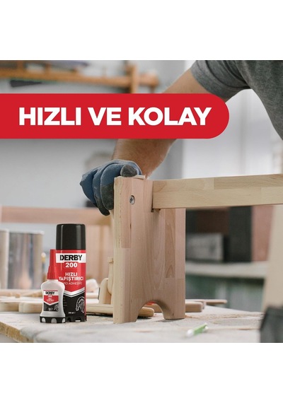 200ml Mdf Hızlı Yapıs Tırıcı Seti