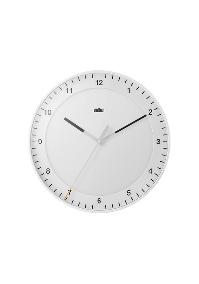 Braun Klasik Büyük Analog Duvar Saati Sessiz Saat Mekanizması, Ko Diğer