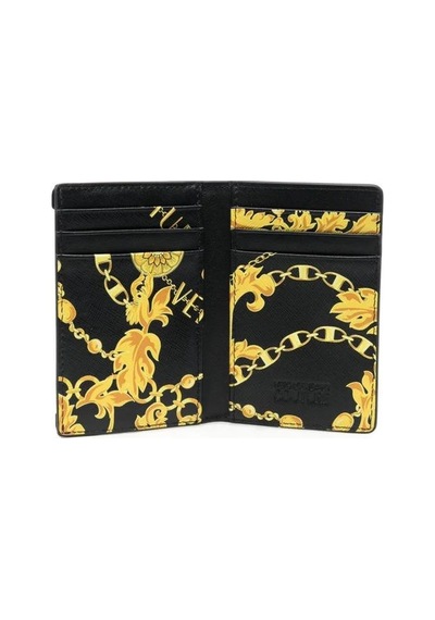 Versace Jeans Couture Deri Kartlık Cüzdan 75ya5pb5 Zp357 G89 Siyah