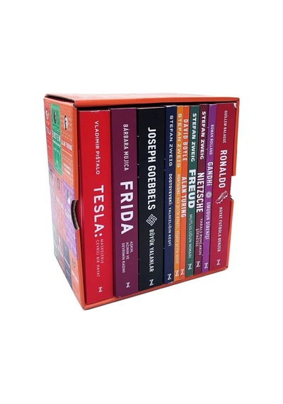 Biyografi Seti-Kutulu - 10 Kitap Takım- Zeplin Kitap