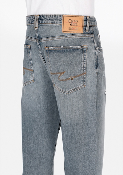 Colin's Colins Baggy Fit Orta Bel Düz Paça Erkek Yeşil Jean Pantolon Cl1074870 Q1.v1 Dn44323 Denim