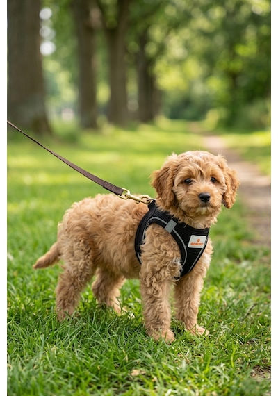Kediler Ve Köpekler İçin Rahat, Dayanıklı Göğüs Tasması Xs Siyah