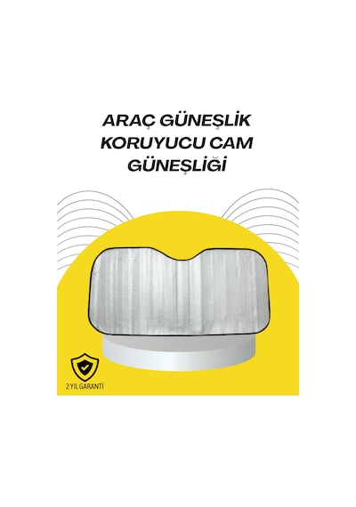 Katlanabilir - 91 - Reflektörlü Oto Güneşliği Yaz Sıcaklarına Karşı - Csmo-tex - Yüksek Koruma