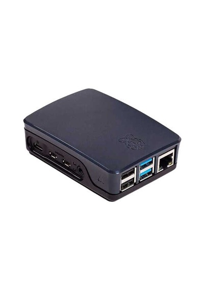 Robotistan Raspberry Pi 4B Muhafaza Kutusu - Siyah (Klon)