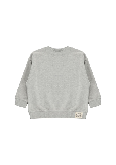Civil Boys Basic 2-5 Yaş Sweatshirt - Gri Grimelanj