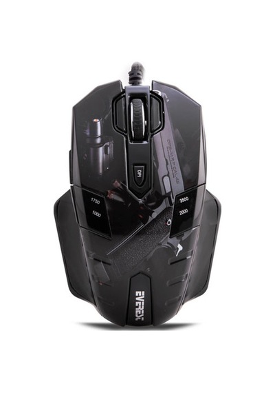 Everest Rampage GX-Core 8 Oyuncu Mouse Siyah