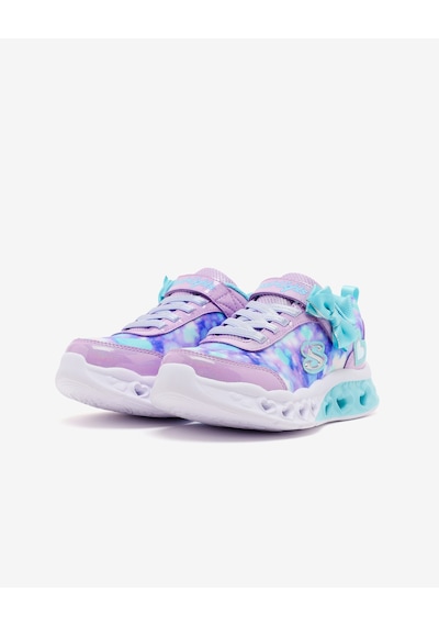 Skechers Flutter Heart Lıghts - Blurred Love Büyük Kız Çocuk Mor Işıklı Spor Ayakkabı 303255l Lvtq