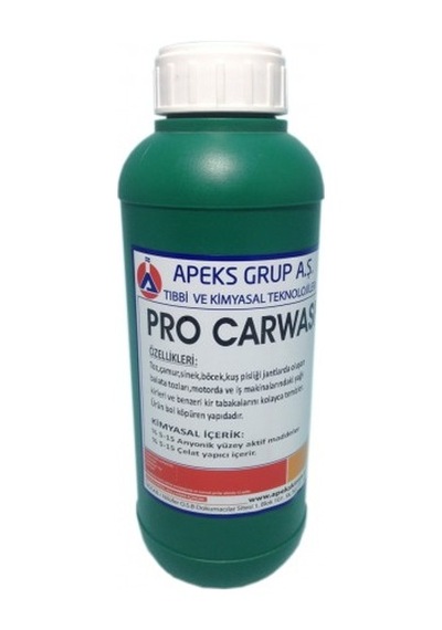 Köpüklü Oto Yıkama Şampuanı Procar Wash 1 Kg
