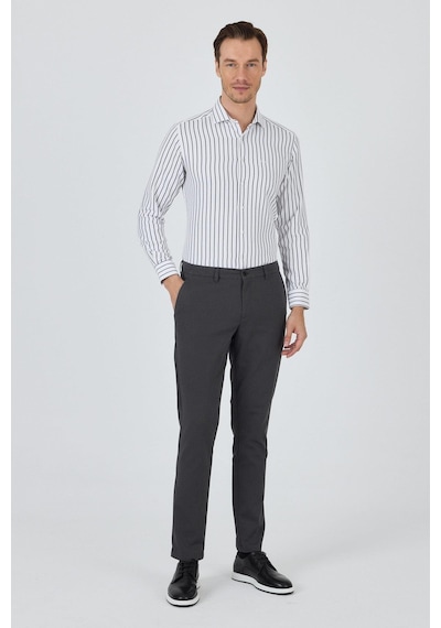 İmza Koyu Antrasit Desenli Armürlü Yan Cep Düz Paça Comfort Fit Pamuklu Casual Chino Pantolon 1003250122 Koyu Antrasit İmza Koyu Antrasit Desenli Armürlü Yan Cep Düz Paça Comfort Fit Pamuklu Casual Chino Pantolon 1003250122 Koyu Antrasit