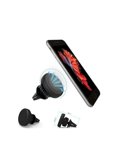 Manyetik Mıknatıslı Araç İçi Telefon Tutucu 360 Derece 2 Mixed